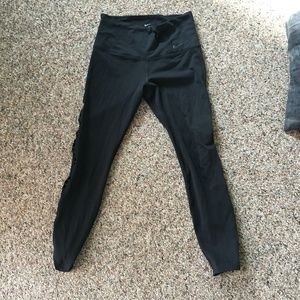 Nike DRI FIT Black Tights